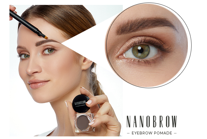 Nanobrow Eyebrow Pomade Effekte