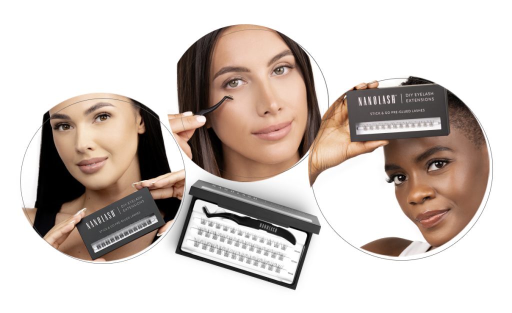 Pre-Glued Wimpernbüschel nanolash